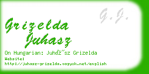 grizelda juhasz business card
